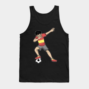 Soccer Spain Soccer Player Boys Tank Top